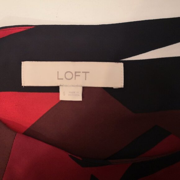 Loft Ladies Long Sleeve Round Neck Rounded Hem Blouse / Tunic - Picture 3 of 8